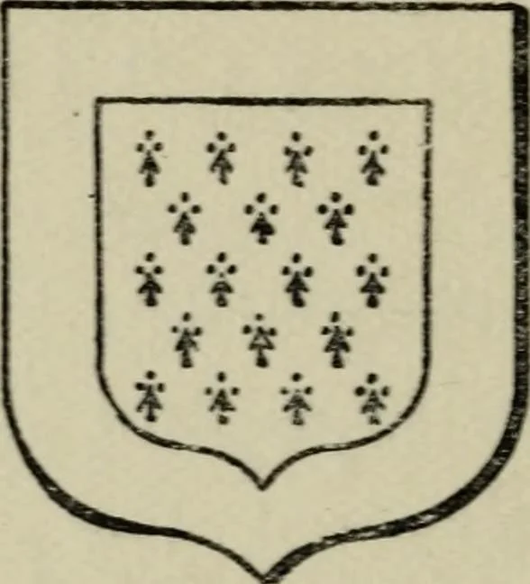 An illustration from Peeps at heraldry, 1912, leaf 39