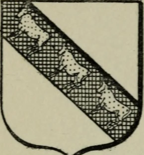 An illustration from Peeps at heraldry, 1912, leaf 61