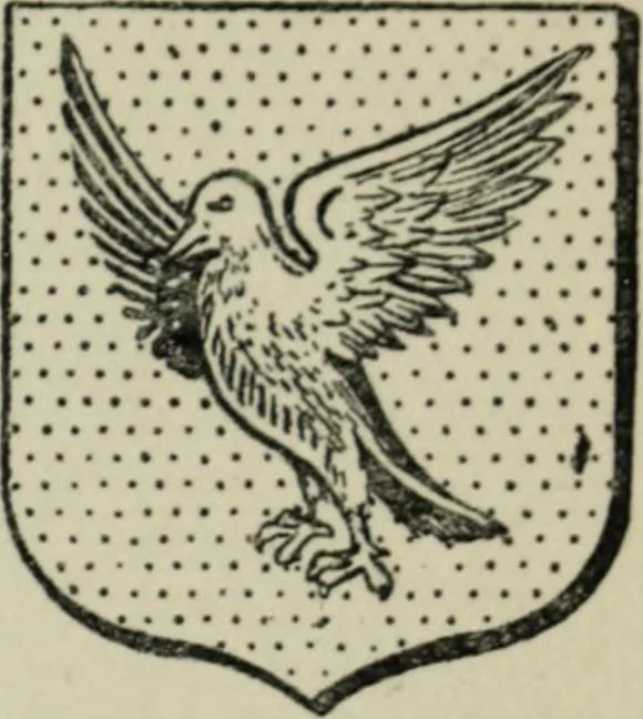 An illustration from Peeps at heraldry, 1912, leaf 74