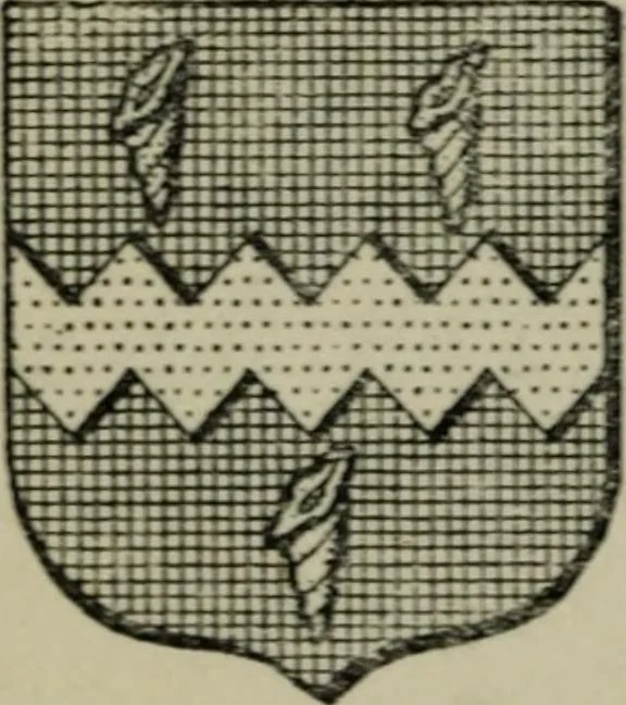 An illustration from Peeps at heraldry, 1912, leaf 79