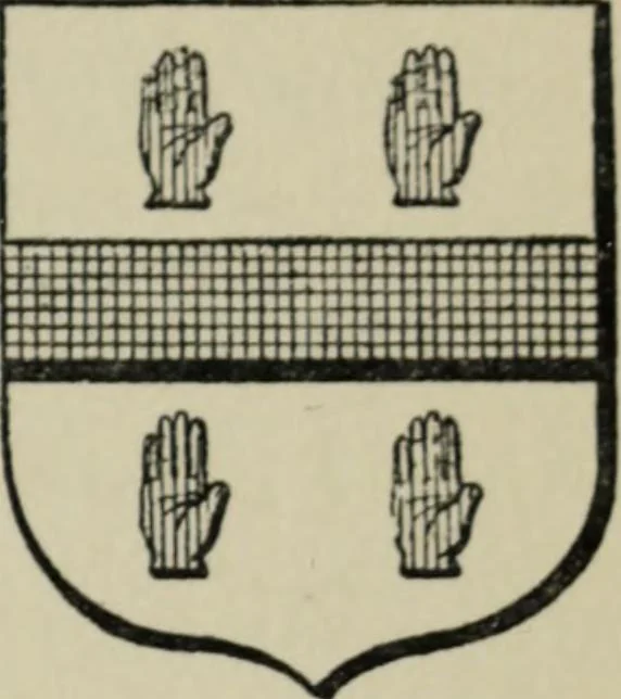 An illustration from Peeps at heraldry, 1912, leaf 82