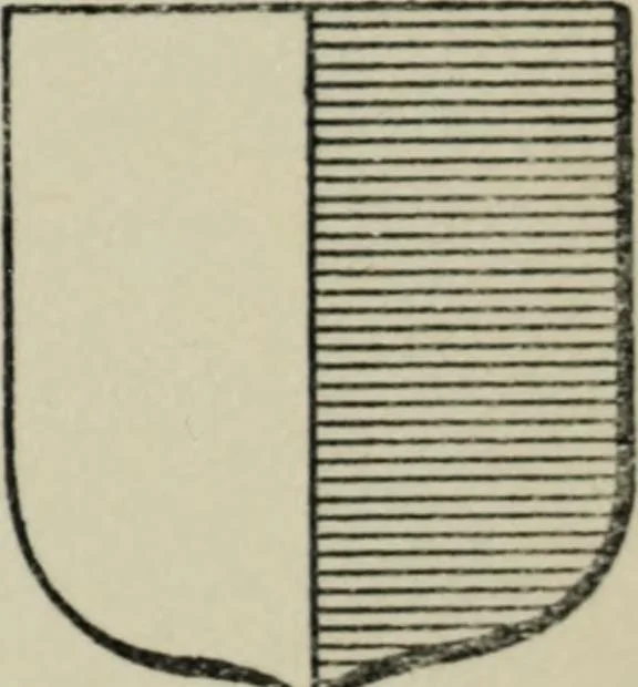 An illustration from Peeps at heraldry, 1912, leaf 96