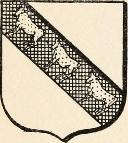 An illustration from Peeps at heraldry, 1912, leaf 63