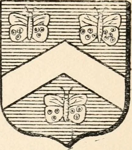 An illustration from Peeps at heraldry, 1912, leaf 78