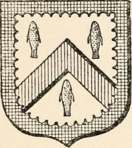 An illustration from Peeps at heraldry, 1912, leaf 81