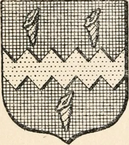 An illustration from Peeps at heraldry, 1912, leaf 81