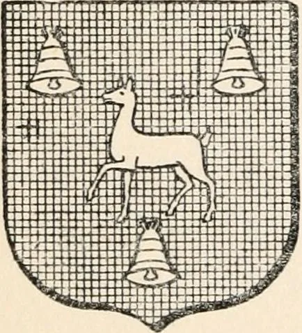 An illustration from Peeps at heraldry, 1912, leaf 89