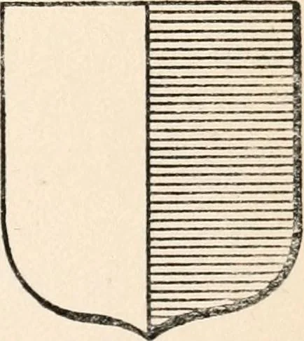 An illustration from Peeps at heraldry, 1912, leaf 98