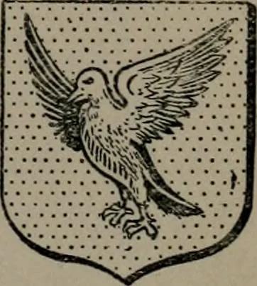 An illustration from Peeps at heraldry, 1912, leaf 74
