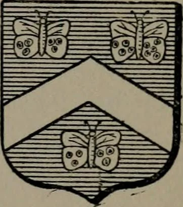 An illustration from Peeps at heraldry, 1912, leaf 76