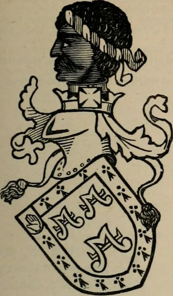 An illustration from The peerage, baronetage, and knightage of the British Empire : for 1882, 1883, leaf 102
