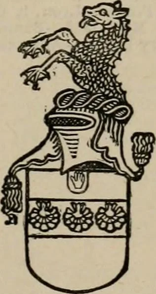 An illustration from The peerage, baronetage, and knightage of the British Empire : for 1882, 1883, leaf 106