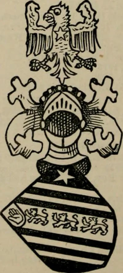 An illustration from The peerage, baronetage, and knightage of the British Empire : for 1882, 1883, leaf 113