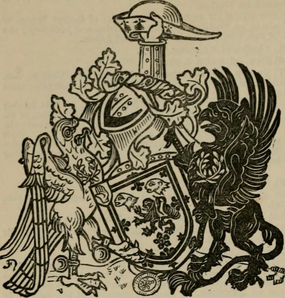 An illustration from The peerage, baronetage, and knightage of the British Empire : for 1882, 1883, leaf 119