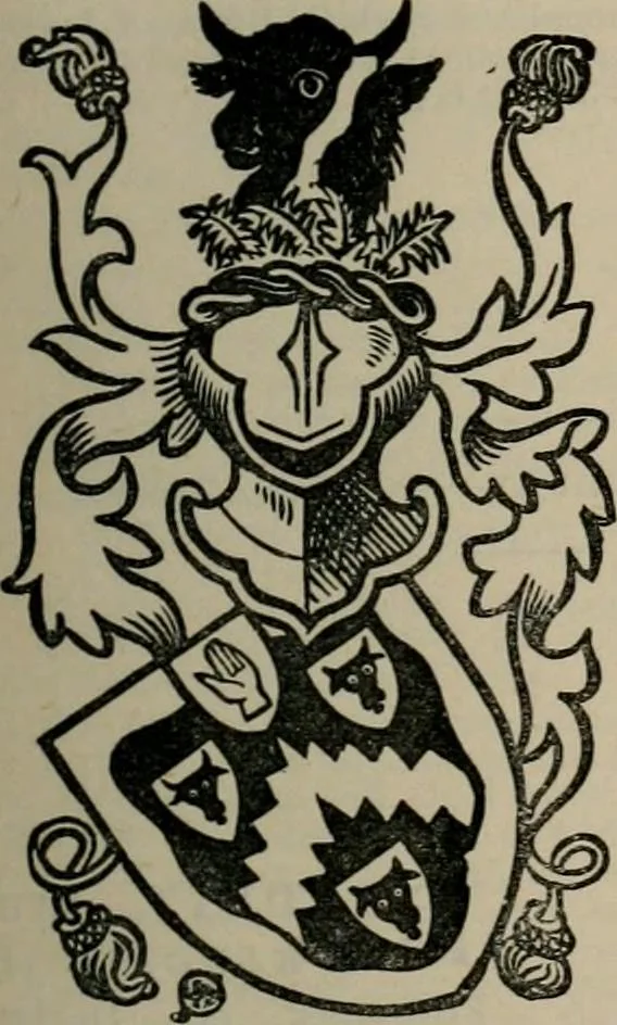 An illustration from The peerage, baronetage, and knightage of the British Empire : for 1882, 1883, leaf 120