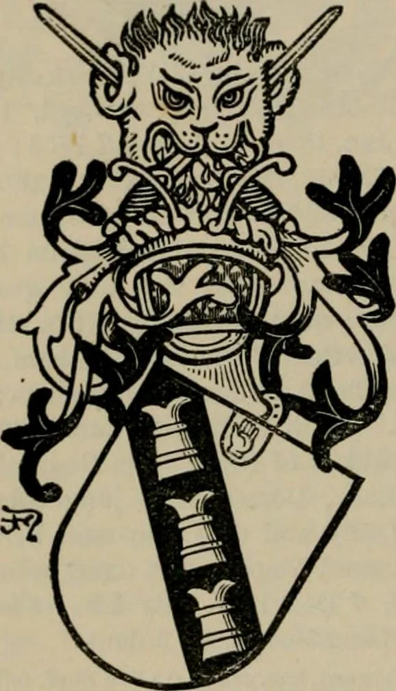 An illustration from The peerage, baronetage, and knightage of the British Empire : for 1882, 1883, leaf 121