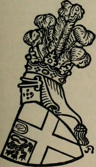 An illustration from The peerage, baronetage, and knightage of the British Empire : for 1882, 1883, leaf 124