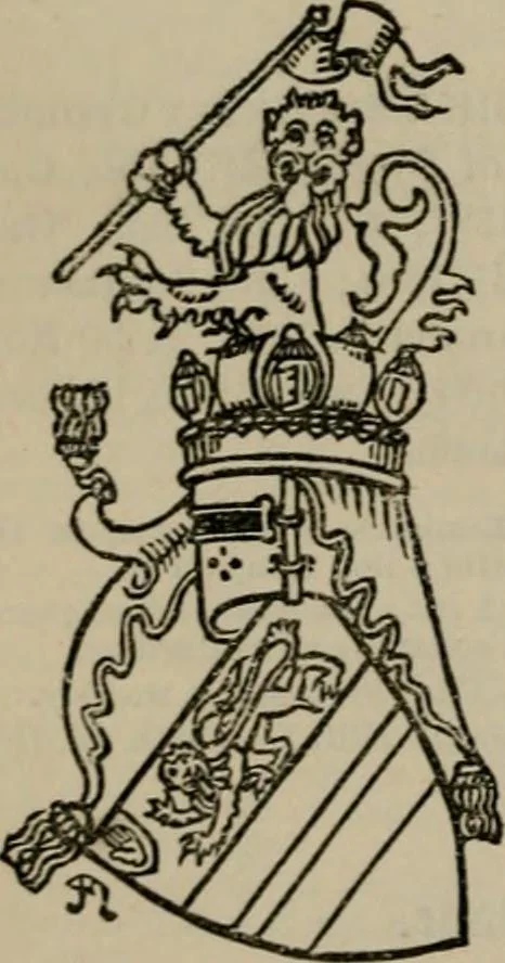 An illustration from The peerage, baronetage, and knightage of the British Empire : for 1882, 1883, leaf 125
