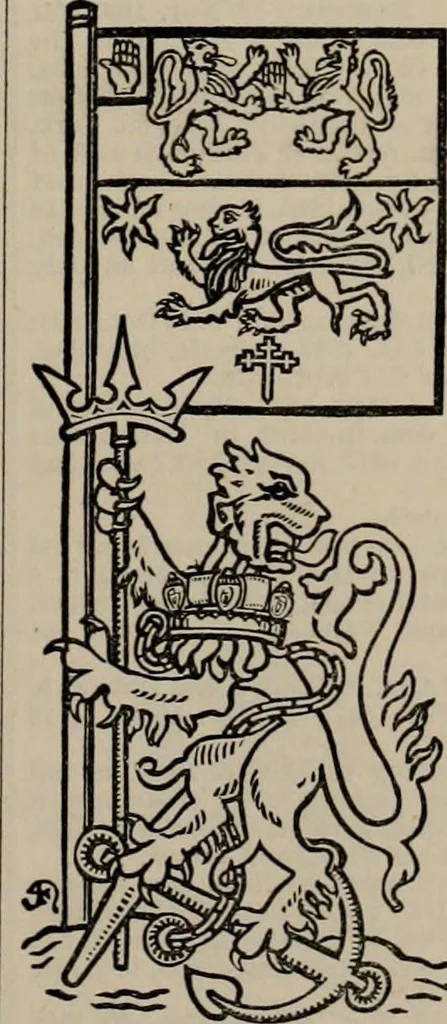 An illustration from The peerage, baronetage, and knightage of the British Empire : for 1882, 1883, leaf 126