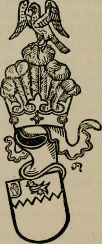 An illustration from The peerage, baronetage, and knightage of the British Empire : for 1882, 1883, leaf 129