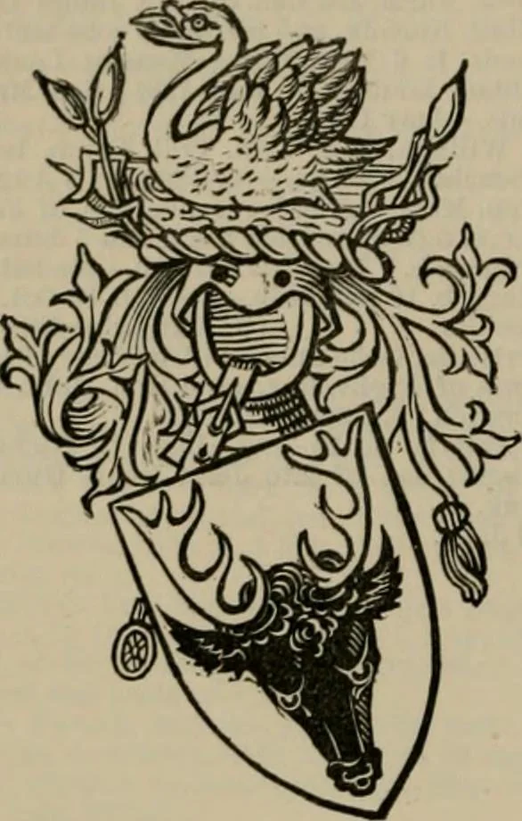 An illustration from The peerage, baronetage, and knightage of the British Empire : for 1882, 1883, leaf 133