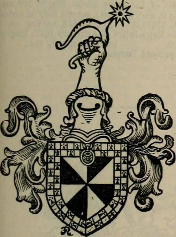 An illustration from The peerage, baronetage, and knightage of the British Empire : for 1882, 1883, leaf 134