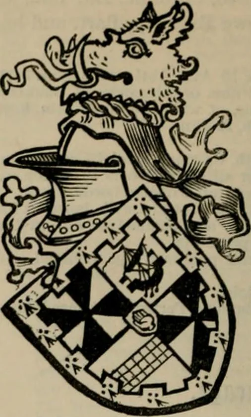 An illustration from The peerage, baronetage, and knightage of the British Empire : for 1882, 1883, leaf 137