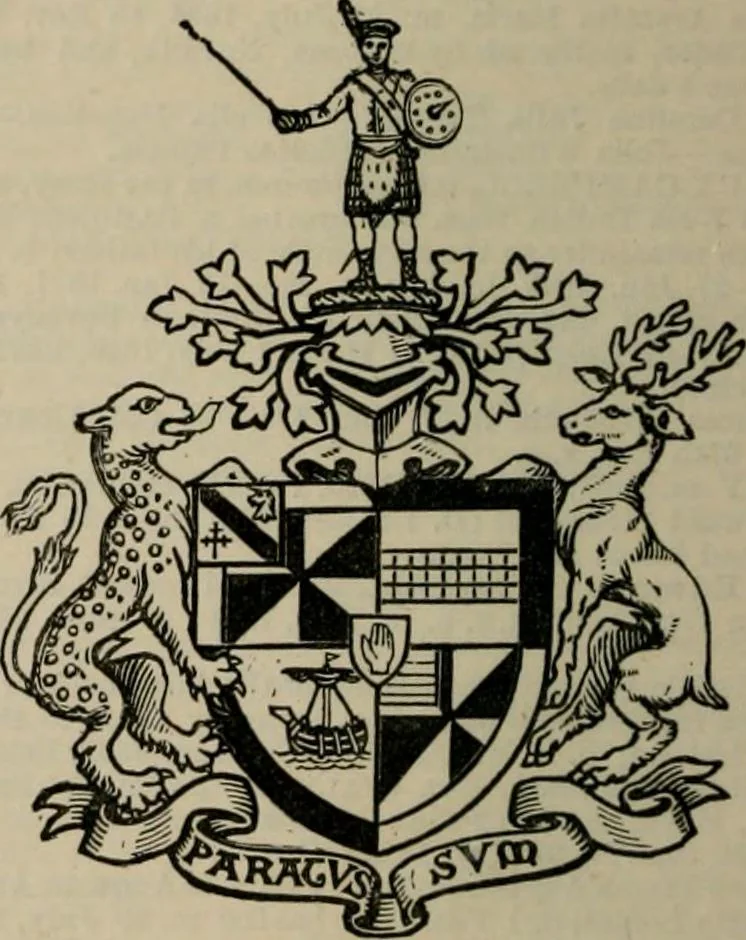 An illustration from The peerage, baronetage, and knightage of the British Empire : for 1882, 1883, leaf 139