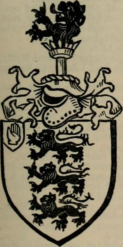 An illustration from The peerage, baronetage, and knightage of the British Empire : for 1882, 1883, leaf 142