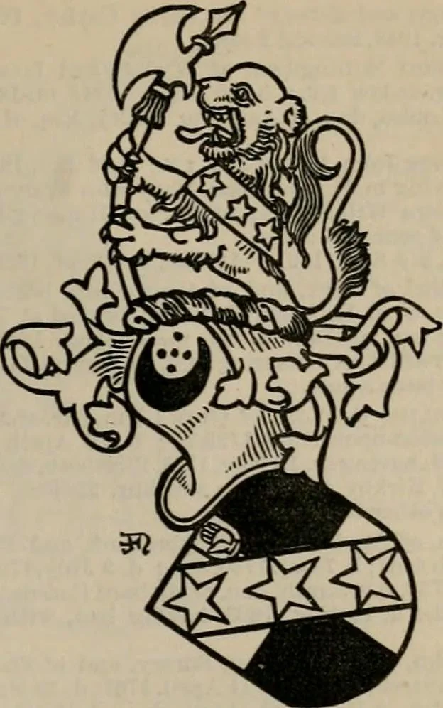 An illustration from The peerage, baronetage, and knightage of the British Empire : for 1882, 1883, leaf 146