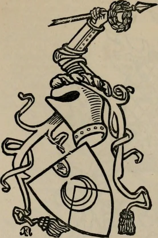 An illustration from The peerage, baronetage, and knightage of the British Empire : for 1882, 1883, leaf 148