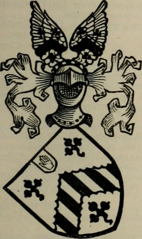 An illustration from The peerage, baronetage, and knightage of the British Empire : for 1882, 1883, leaf 158