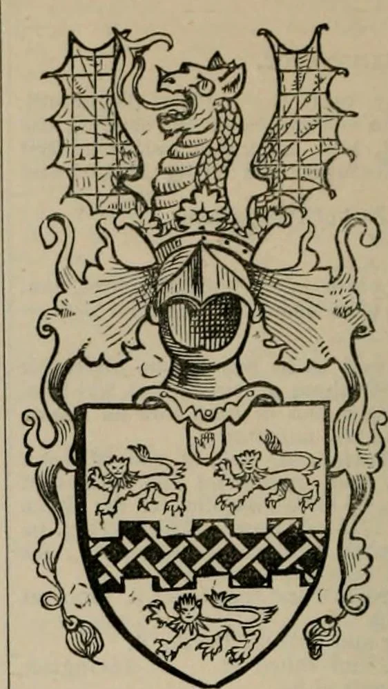 An illustration from The peerage, baronetage, and knightage of the British Empire : for 1882, 1883, leaf 165