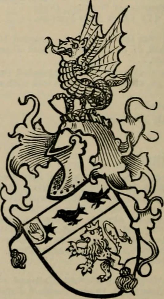 An illustration from The peerage, baronetage, and knightage of the British Empire : for 1882, 1883, leaf 167