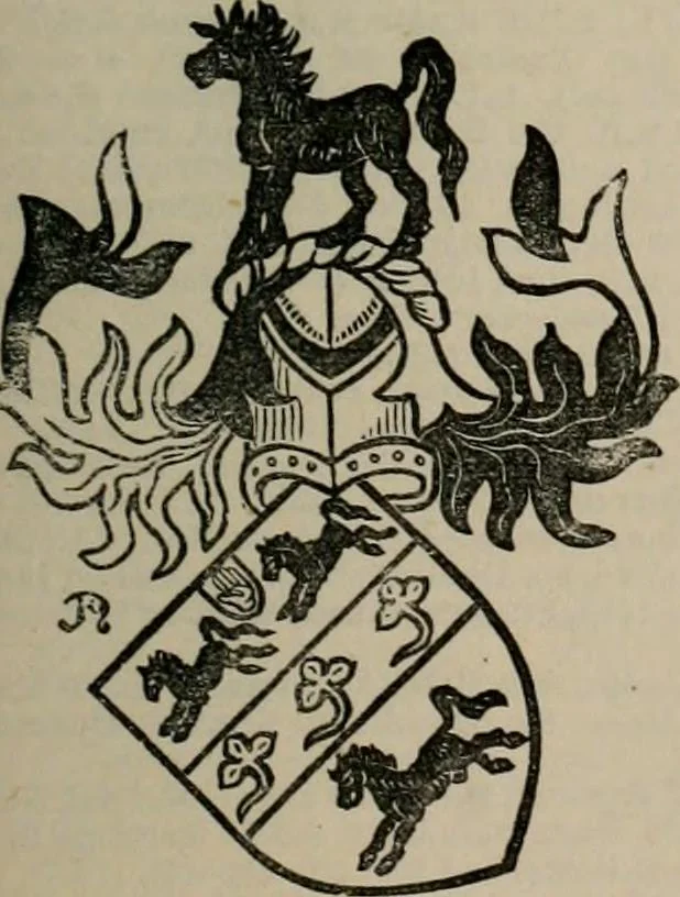 An illustration from The peerage, baronetage, and knightage of the British Empire : for 1882, 1883, leaf 170