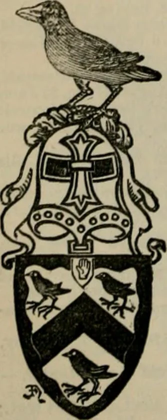 An illustration from The peerage, baronetage, and knightage of the British Empire : for 1882, 1883, leaf 177