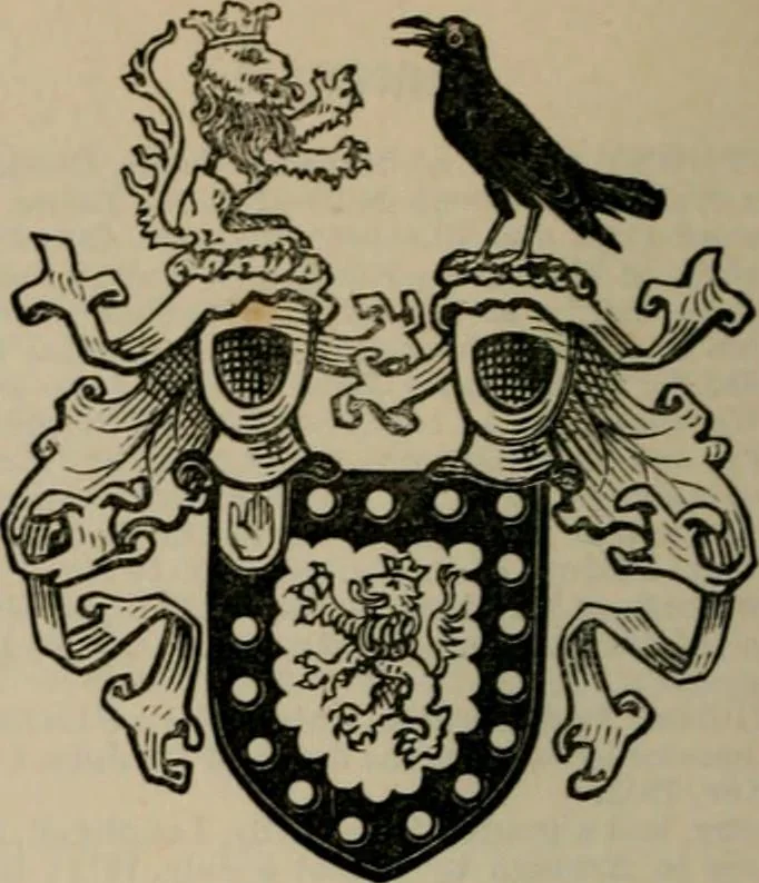An illustration from The peerage, baronetage, and knightage of the British Empire : for 1882, 1883, leaf 179