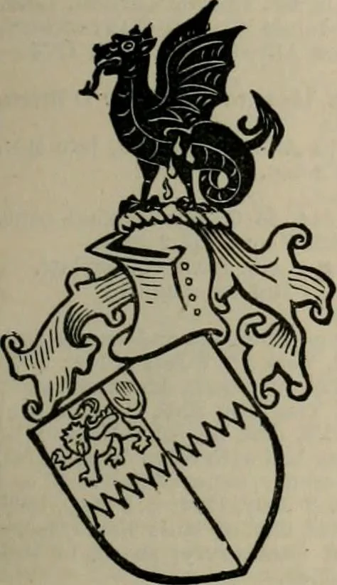 An illustration from The peerage, baronetage, and knightage of the British Empire : for 1882, 1883, leaf 188