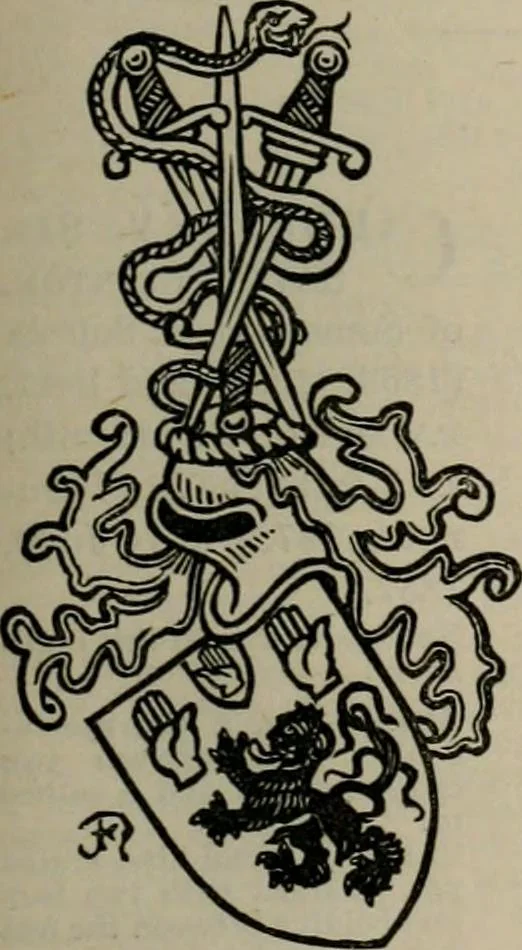 An illustration from The peerage, baronetage, and knightage of the British Empire : for 1882, 1883, leaf 192