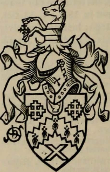 An illustration from The peerage, baronetage, and knightage of the British Empire : for 1882, 1883, leaf 193