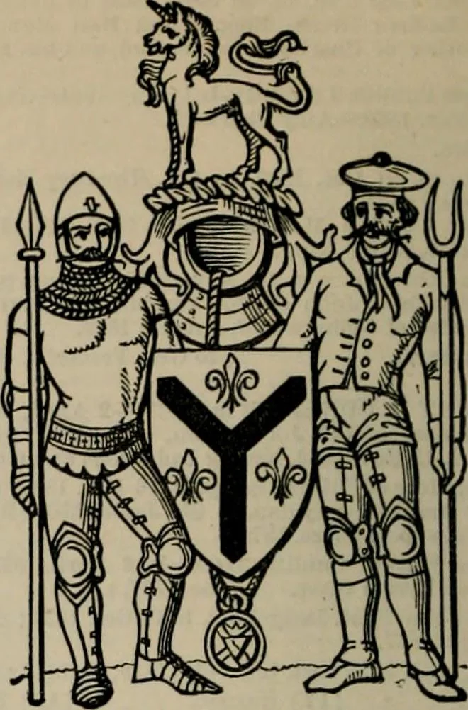 An illustration from The peerage, baronetage, and knightage of the British Empire : for 1882, 1883, leaf 199