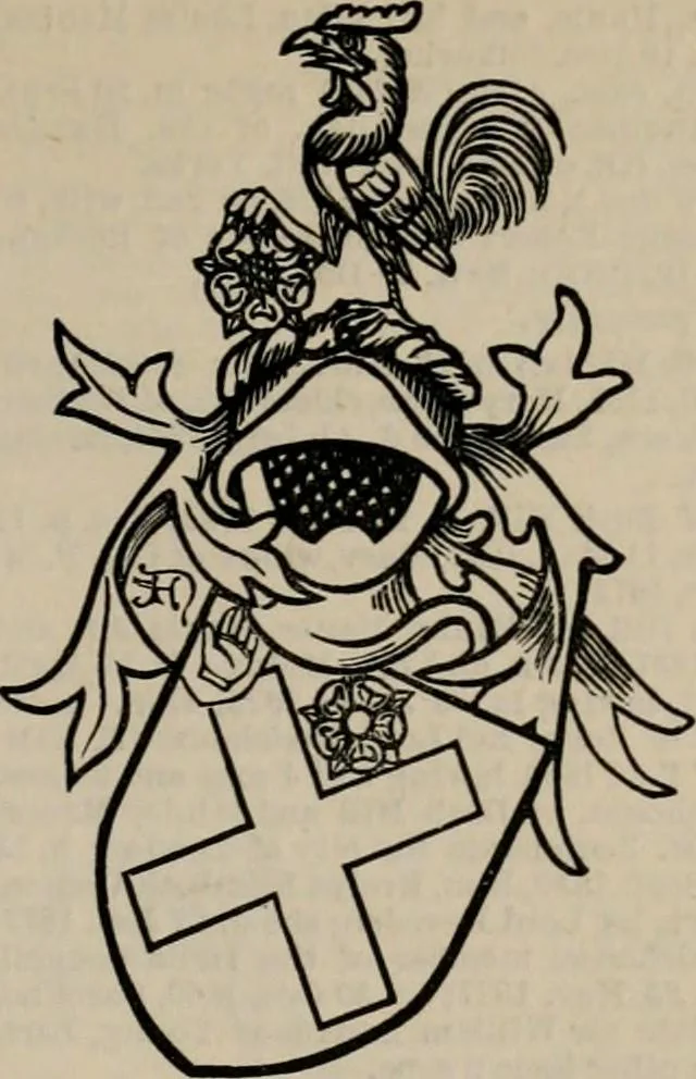 An illustration from The peerage, baronetage, and knightage of the British Empire : for 1882, 1883, leaf 200