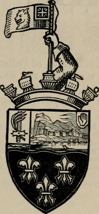 An illustration from The peerage, baronetage, and knightage of the British Empire : for 1882, 1883, leaf 202