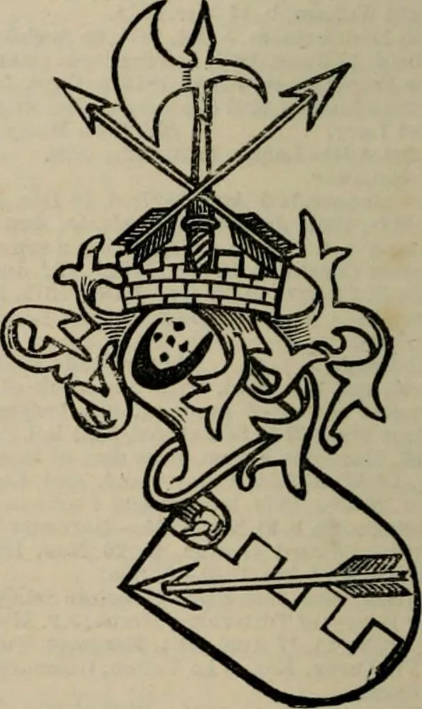 An illustration from The peerage, baronetage, and knightage of the British Empire : for 1882, 1883, leaf 205