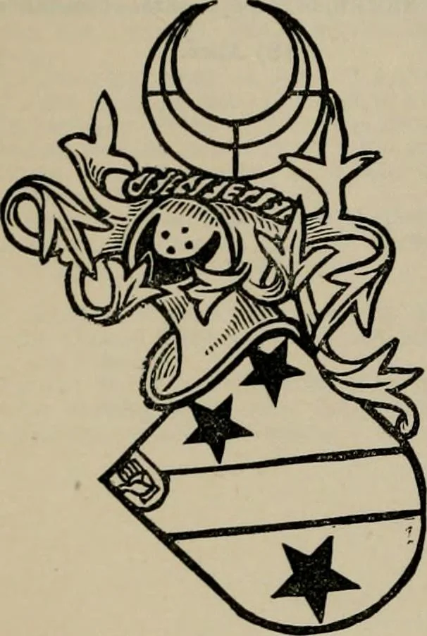 An illustration from The peerage, baronetage, and knightage of the British Empire : for 1882, 1883, leaf 207