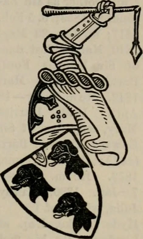 An illustration from The peerage, baronetage, and knightage of the British Empire : for 1882, 1883, leaf 208