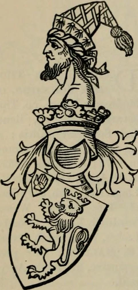 An illustration from The peerage, baronetage, and knightage of the British Empire : for 1882, 1883, leaf 209