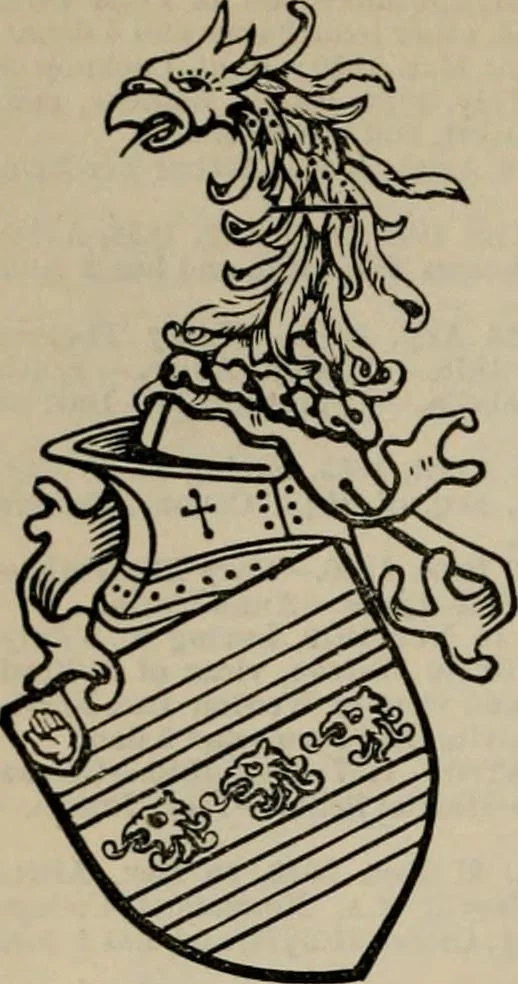 An illustration from The peerage, baronetage, and knightage of the British Empire : for 1882, 1883, leaf 211