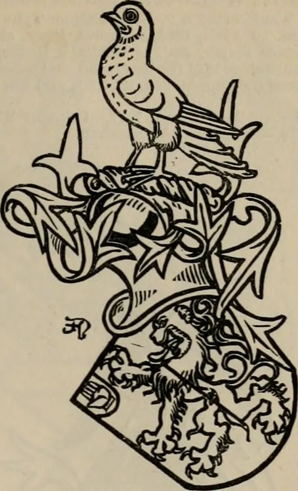 An illustration from The peerage, baronetage, and knightage of the British Empire : for 1882, 1883, leaf 216