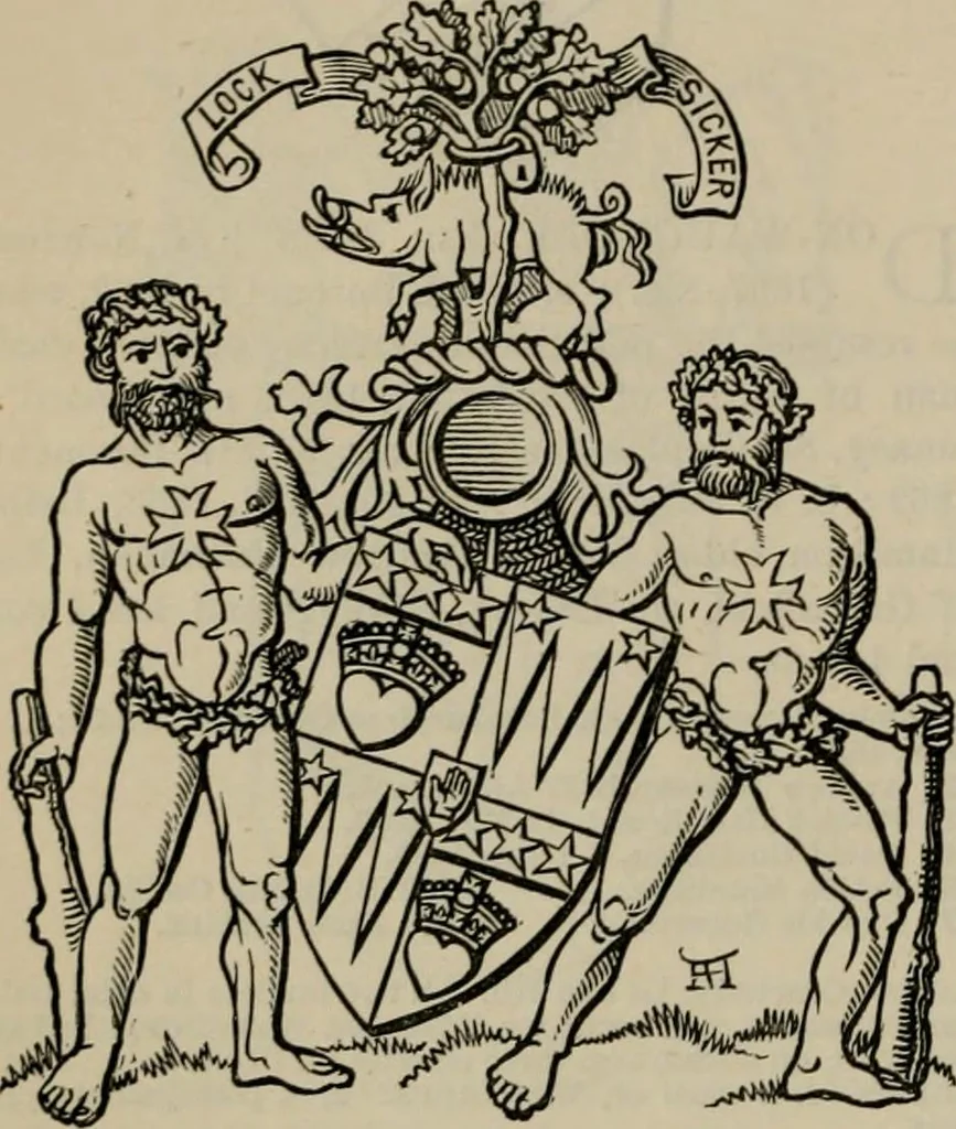 An illustration from The peerage, baronetage, and knightage of the British Empire : for 1882, 1883, leaf 221